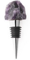 Natural Crystal Wine Stopper is a crystal hexagon point, real gem wine stopper, sealing tool for home, party, decoration or gift. To keep wine fresh and sealed. 
