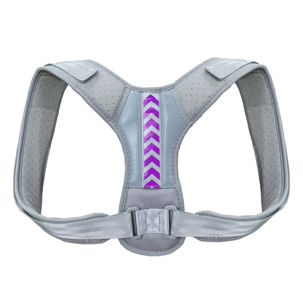 Back Posture Corrector Belt Stop slouching with velcro spandex adjustable back posture corrector belt Black, Grey Sizes  S M L XL Unisex