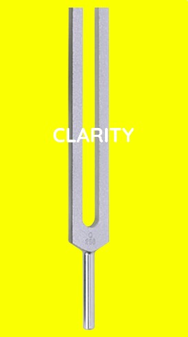 Healing tuning fork for sound therapy 128 Hz, Calm 396  Hz, Clarity 639 Hz, Harmony 432 Hz. Mini 4096 Hz. Promotes relaxation, circulation and restores balance and well being. 