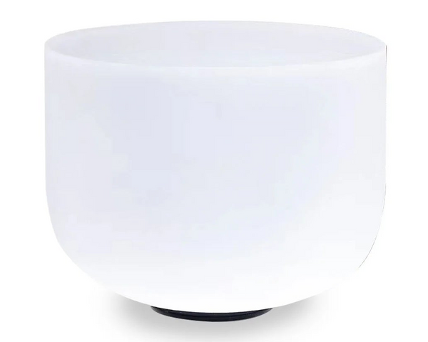 White ceramic bowl on a white background
