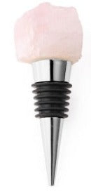 Preserve your wine or champagne with a real agate crystal stopper. Stylish, airtight seal with a unique natural design—perfect for gifts and elegant entertaining. 