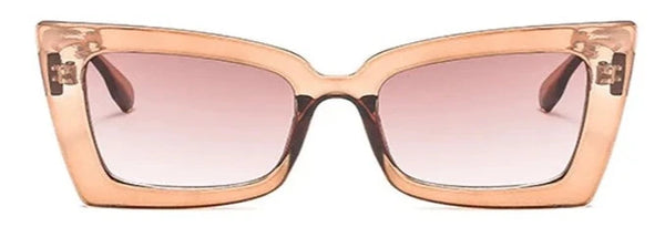 Pointy Jasmin Cat Eye Rectangle Glasse are a variation of the original Wayfarer shape. With a distinctive trapezoidal shape, and is much more like to a cat eye frame.