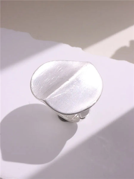 Light Large Silver and Gold Geometric Ring comes in a variety of shapes and designs. Crafted with titanium steel and a contemporary geometric design. One size.