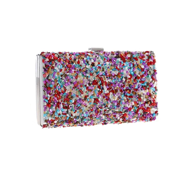 Ocean Candy Pebble Clutch - Source.At