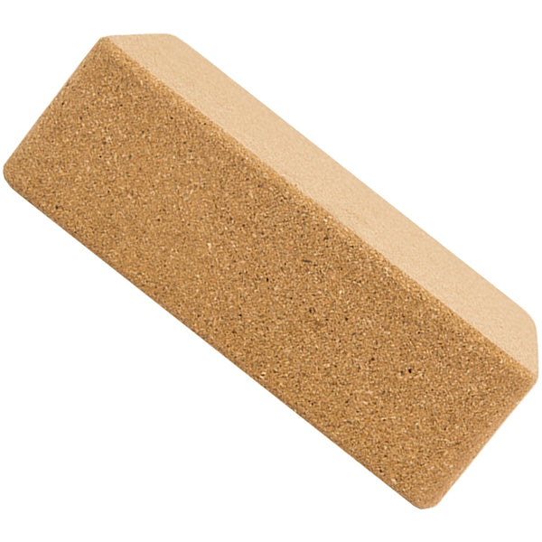 The Yoga Cork Eco Block is an eco-friendly yoga block made of an innovative combination of cork and non toxic foam. Lightweight, durable and natural yoga pose brick.