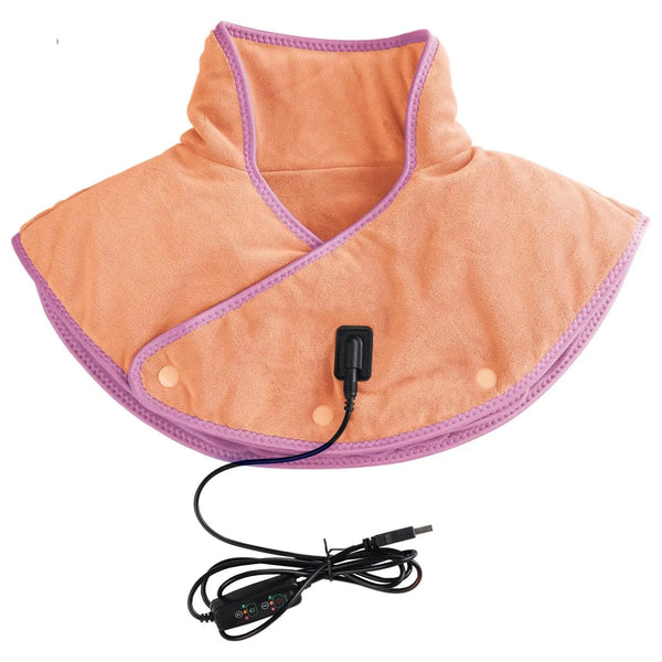 This Heated Pad Neck and Shoulder provides targeted relief to muscles and joints, using moist or dry heat. USB portable, light, handy for school, home, office and travel. 