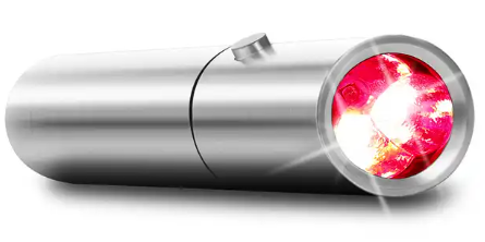 This Red Light Therapy Torch is a pen light reduces pain and improving skin texture and tone. A handy portable pen device fits into a purse and for travel, even use on pets.