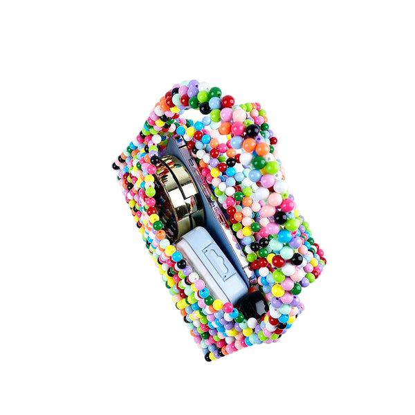 Petit Little Joy Beaded Bag for mobiles and makeup, concerts, dinners and lunches. 