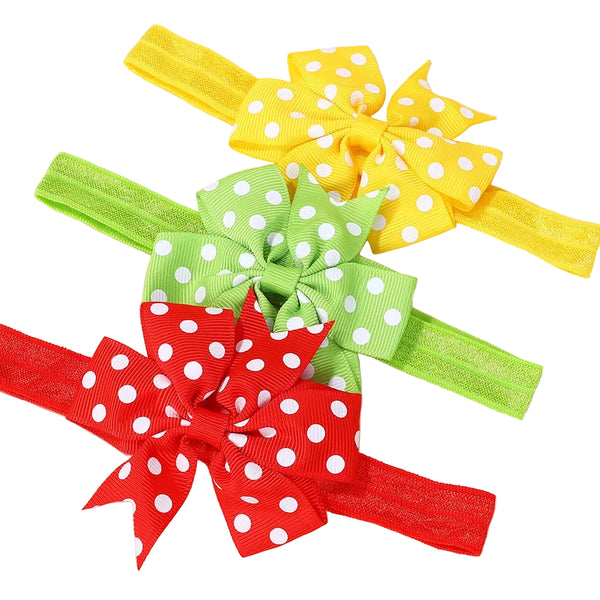 multi colored pet bows