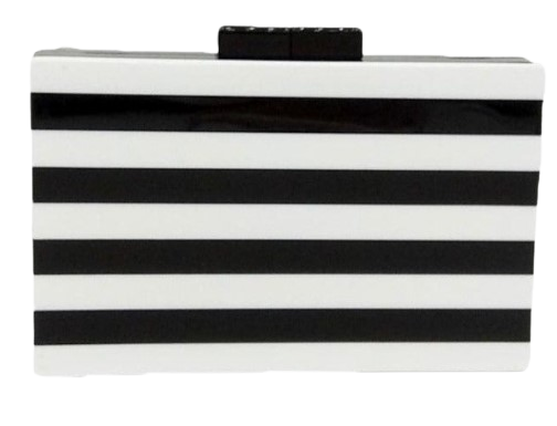 Stripe Clutch Bag Source.At