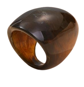 Oval Resin Ring - Source.At