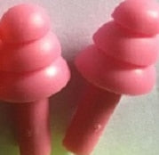 Soft Silicon Coloured Earplugs Box - 
