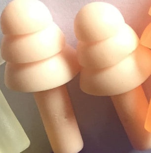 Soft Silicon Coloured Earplugs Box - Source.At