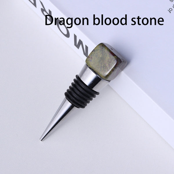 This Natural Crystal Square Wine Stopper is a gem for sealing wine bottles at home, wedding, party or gift. These stoppers are designed to keep your wine fresh and sealed.