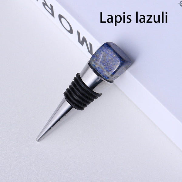 This Natural Crystal Square Wine Stopper is a gem for sealing wine bottles at home, wedding, party or gift. These stoppers are designed to keep your wine fresh and sealed.