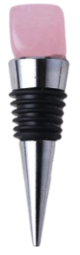 Seal your wine in style with a natural crystal square wine stopper. Perfect for gifts, weddings, or home use. Keeps bottles fresh and elegant.
