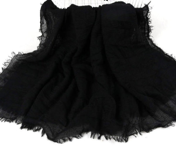 Soft Cotton Sarong in soft crinkle muslin cotton For summer, beach, vacation. Also use as shawl, wrap. Long or short, in 13 beautiful blends of colours