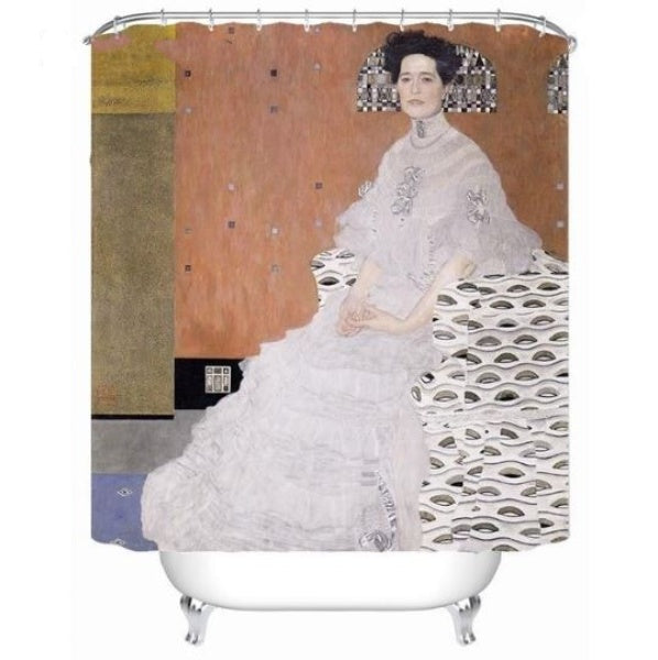 Gustav Klimt Fritza Shower Curtain