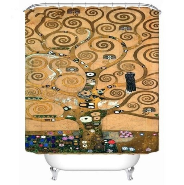 Gustav Klimt Shower Curtain Bath Range - Source.At