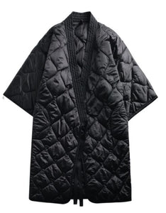 Kose Japanese Quilted Blanket Coat - Source.At