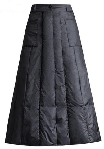 Maxi Quilted Down Skirt - Source.At