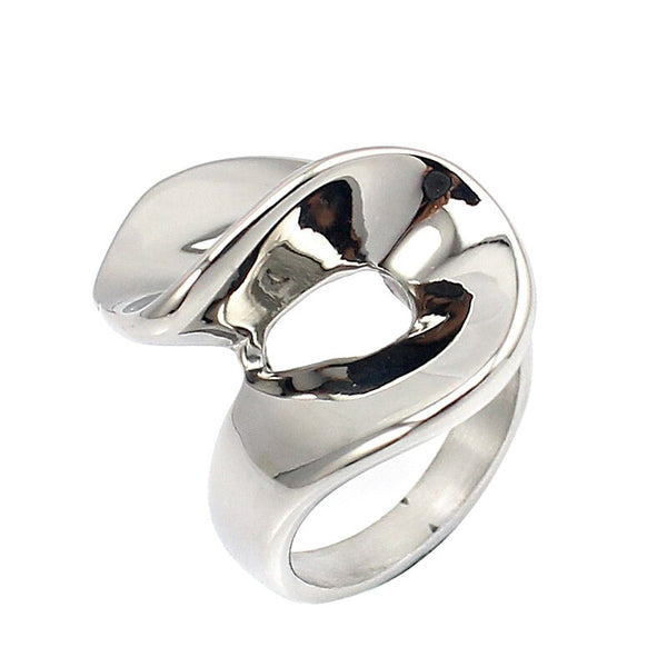 The Infinity Spiral Silver Ring is a stunning piece of jewelry made with intricate detailing. With a spiral design, its unique shape is a symbol of infinity.