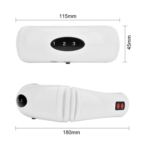 This Electric Neck Massager applies acupressure magnetic therapy for pain relief. For compact, portable instant relief of neck and shoulder and other body pain.
