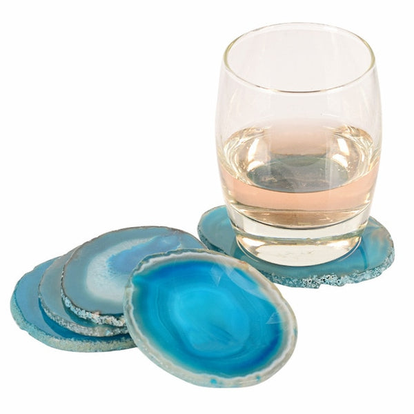 Crystal Gem Glass Coasters - Source.At