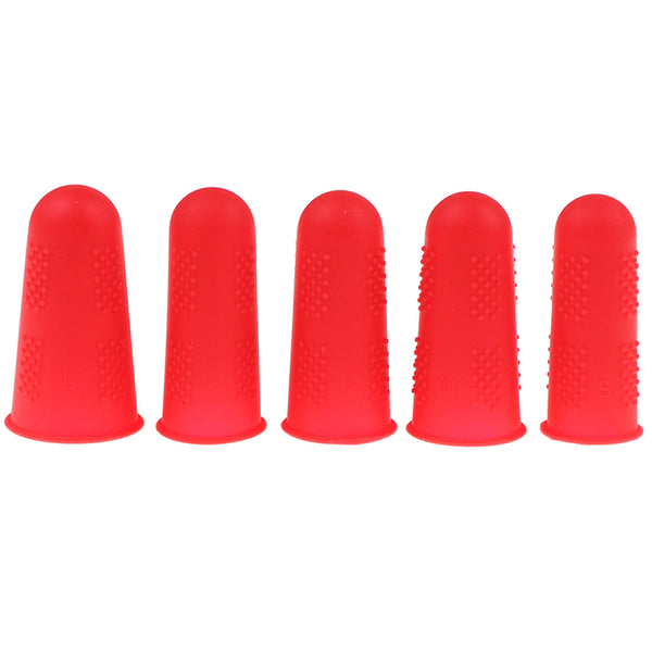 Silicon Finger Tip Protector Typing Caps - Source.At