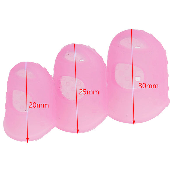 Silicon Finger Tip Protector Typing Caps - Source.At