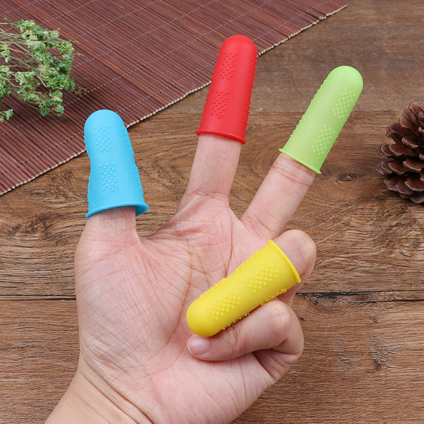 Silicon Finger Tip Protector Typing Caps - Source.At