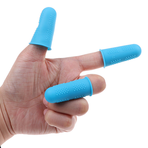 Silicon Finger Tip Protector Typing Caps - Source.At