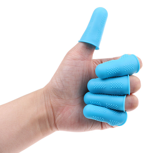 Silicon Finger Tip Protector Typing Caps - Source.At