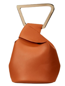Compact, bucket style Z Bag. Original, Stunning + Resourceful hand bag. Carry size.
